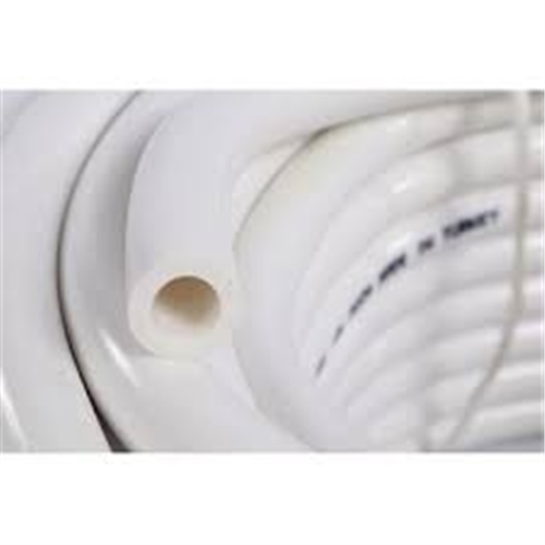 ÖRGÜLÜ BEYAZ10 MM TÜP HORTUMU / 50 MT